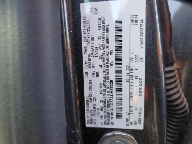 Photo 11 VIN: 1FMCU9G63LUA56328 - FORD ESCAPE SE 