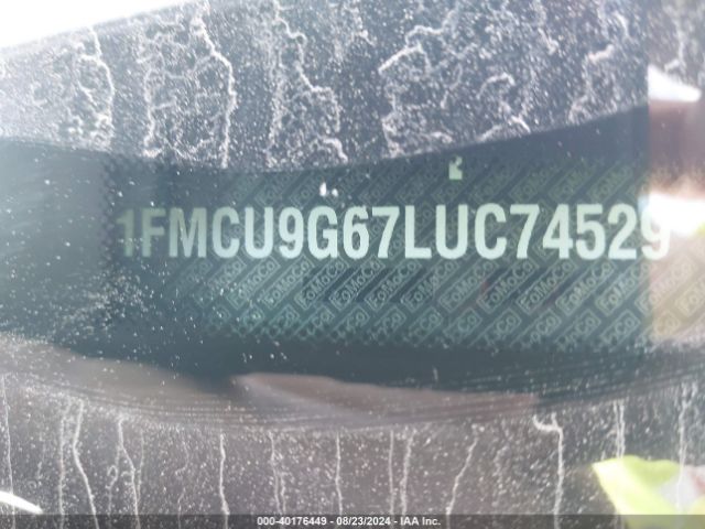 Photo 8 VIN: 1FMCU9G67LUC74529 - FORD ESCAPE 