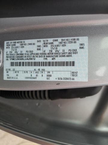 Photo 13 VIN: 1FMCU9G68LUA29612 - FORD ESCAPE SE 