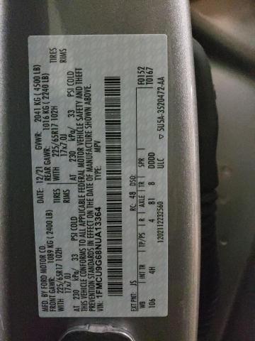 Photo 12 VIN: 1FMCU9G68NUA13364 - FORD ESCAPE SE 