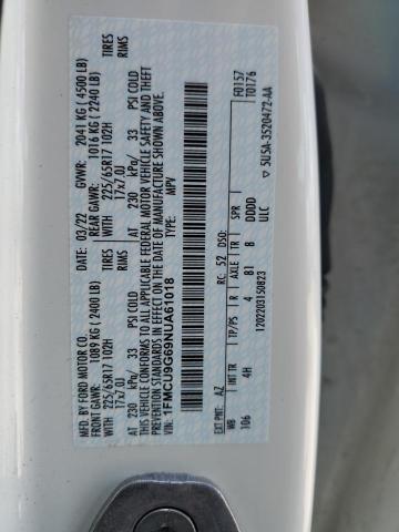 Photo 11 VIN: 1FMCU9G69NUA61018 - FORD ESCAPE 