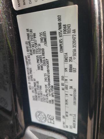 Photo 9 VIN: 1FMCU9G90EUB10357 - FORD ESCAPE SE 