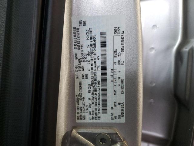 Photo 13 VIN: 1FMCU9G90GUA37199 - FORD ESCAPE SE 