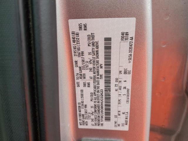 Photo 11 VIN: 1FMCU9G90HUC02623 - FORD ESCAPE SE 