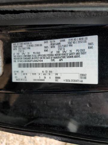 Photo 11 VIN: 1FMCU9G92FUA62104 - FORD ESCAPE SE 