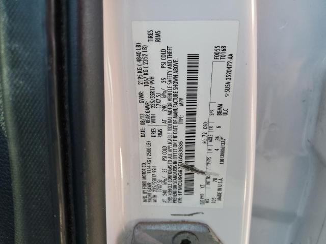 Photo 12 VIN: 1FMCU9G93EUA63535 - FORD ESCAPE SE 