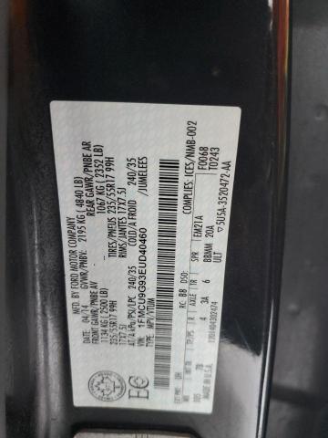 Photo 13 VIN: 1FMCU9G93EUD40460 - FORD ESCAPE SE 