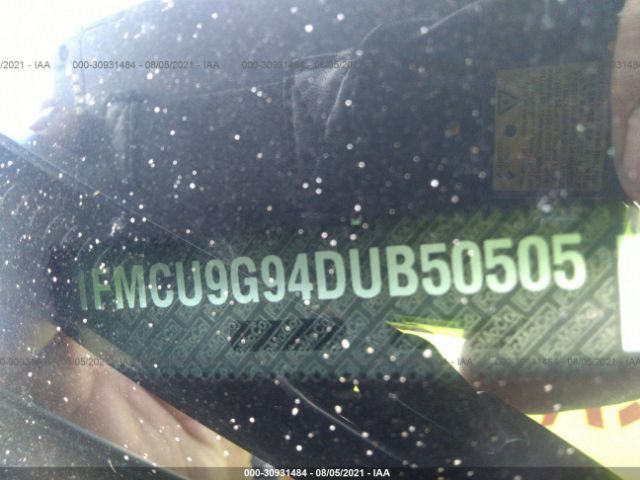 Photo 8 VIN: 1FMCU9G94DUB50505 - FORD ESCAPE 