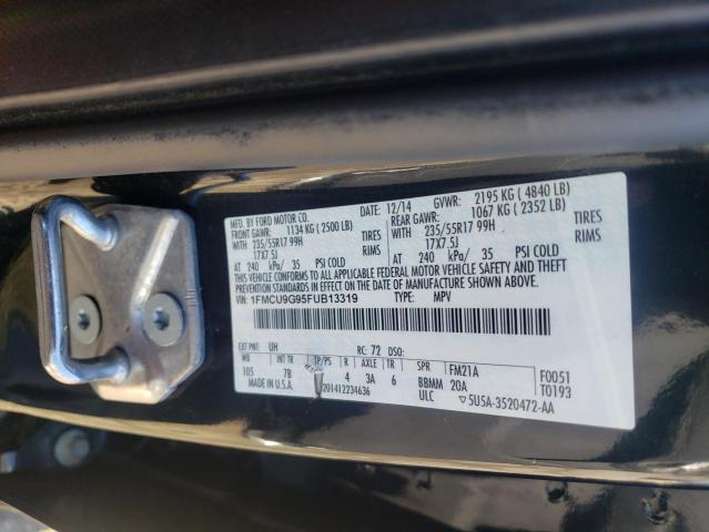 Photo 9 VIN: 1FMCU9G95FUB13319 - FORD ESCAPE 