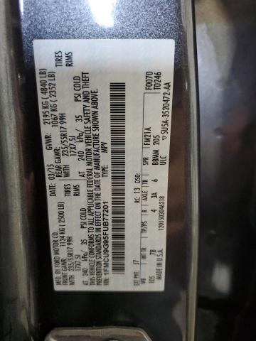 Photo 12 VIN: 1FMCU9G95FUB77201 - FORD ESCAPE SE 