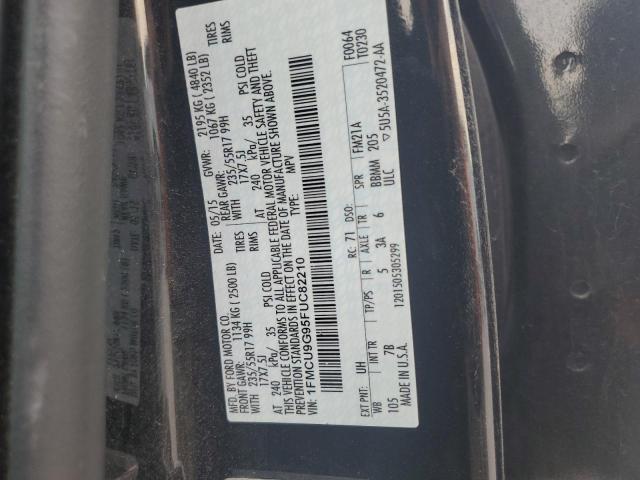 Photo 12 VIN: 1FMCU9G95FUC82210 - FORD ESCAPE SE 