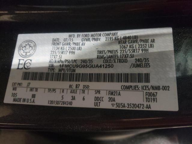 Photo 13 VIN: 1FMCU9G95GUA41250 - FORD ESCAPE 