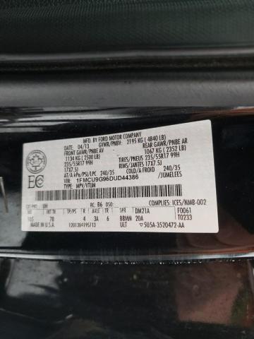 Photo 12 VIN: 1FMCU9G96DUD44386 - FORD ESCAPE SE 