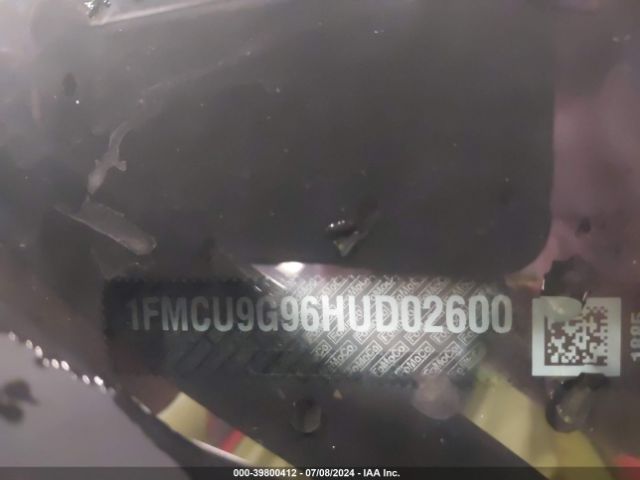 Photo 8 VIN: 1FMCU9G96HUD02600 - FORD ESCAPE 