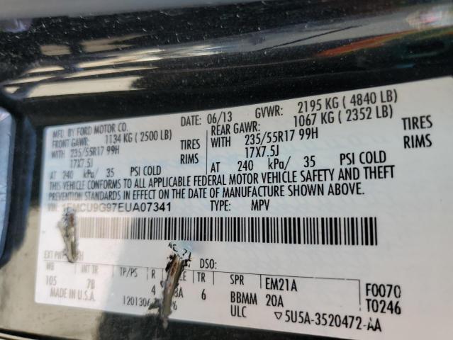 Photo 12 VIN: 1FMCU9G97EUA07341 - FORD ESCAPE SE 