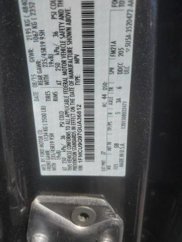 Photo 12 VIN: 1FMCU9G97GUA36812 - FORD ESCAPE SE 