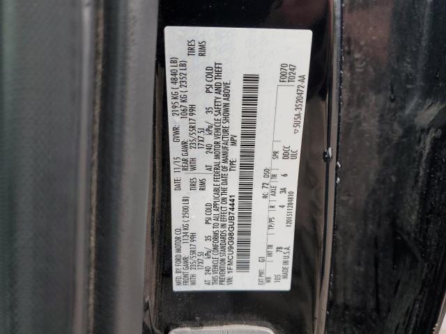 Photo 11 VIN: 1FMCU9G98GUB74441 - FORD ESCAPE SE 