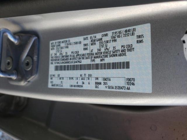 Photo 12 VIN: 1FMCU9G99EUC24762 - FORD ESCAPE SE 