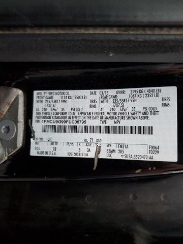 Photo 12 VIN: 1FMCU9G99FUC06795 - FORD ESCAPE SE 