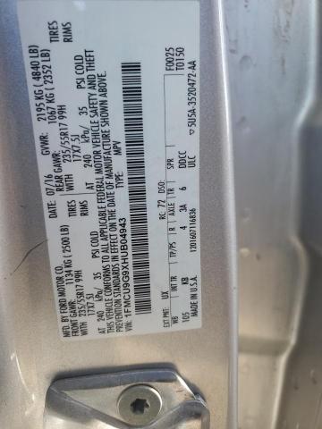 Photo 12 VIN: 1FMCU9G9XHUB04943 - FORD ESCAPE SE 