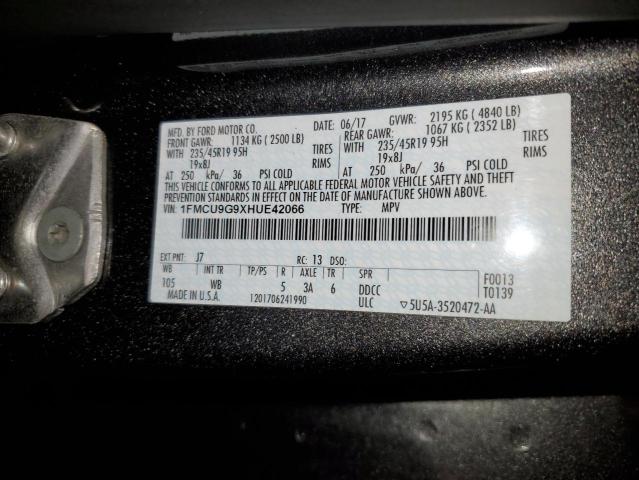 Photo 11 VIN: 1FMCU9G9XHUE42066 - FORD ESCAPE 