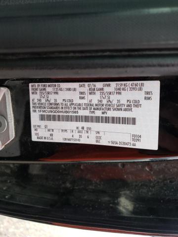 Photo 9 VIN: 1FMCU9GD0HUB01585 - FORD ESCAPE SE 