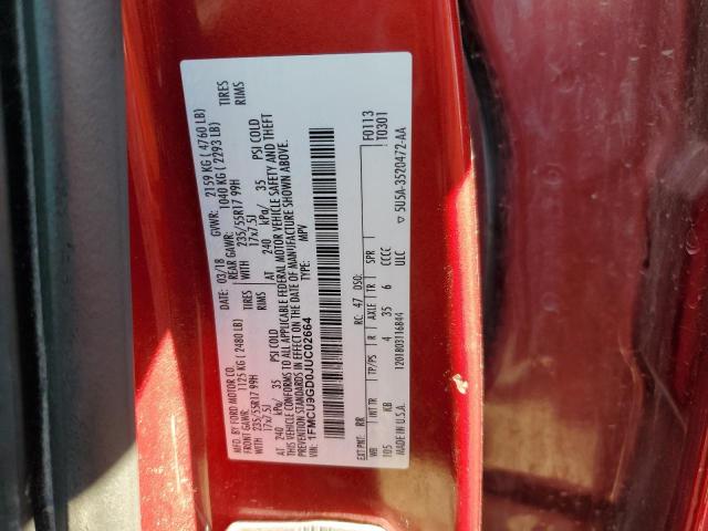 Photo 11 VIN: 1FMCU9GD0JUC02664 - FORD ESCAPE SE 