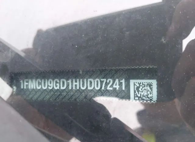 Photo 8 VIN: 1FMCU9GD1HUD07241 - FORD ESCAPE 