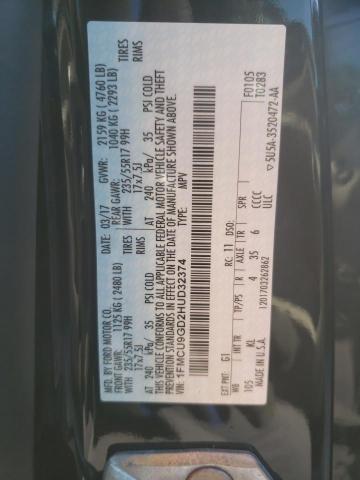 Photo 12 VIN: 1FMCU9GD2HUD32374 - FORD ESCAPE 