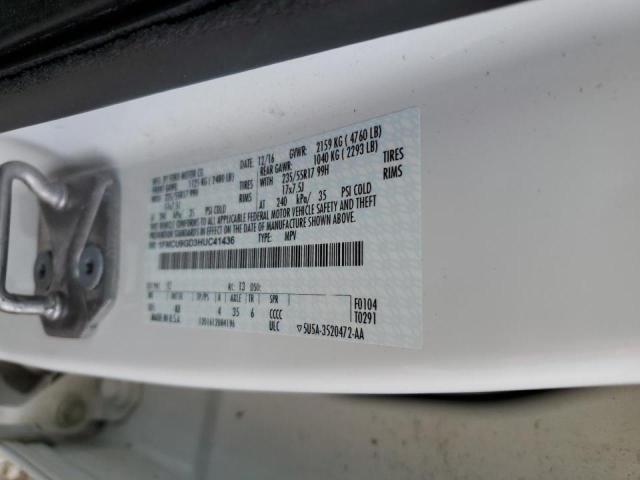 Photo 13 VIN: 1FMCU9GD3HUC41436 - FORD ESCAPE 