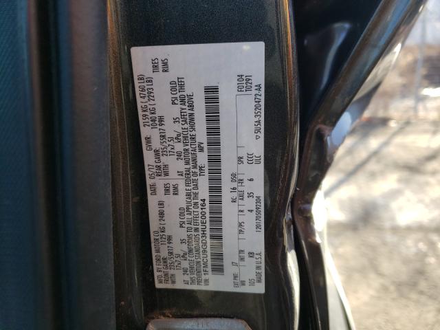 Photo 9 VIN: 1FMCU9GD3HUE00164 - FORD ESCAPE SE 