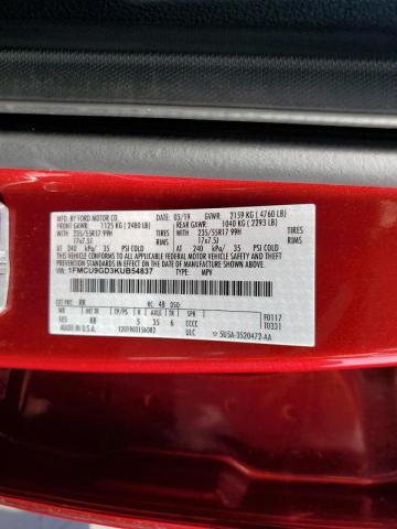 Photo 9 VIN: 1FMCU9GD3KUB54837 - FORD ESCAPE SE 