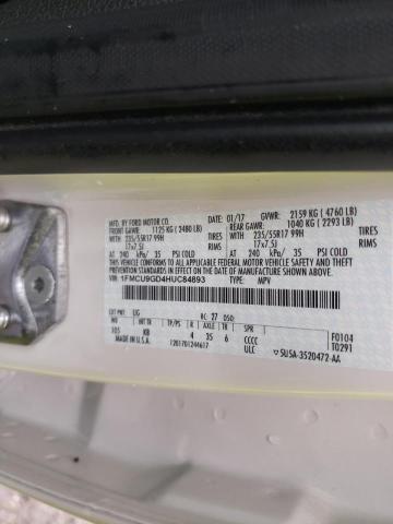 Photo 13 VIN: 1FMCU9GD4HUC84893 - FORD ESCAPE SE 