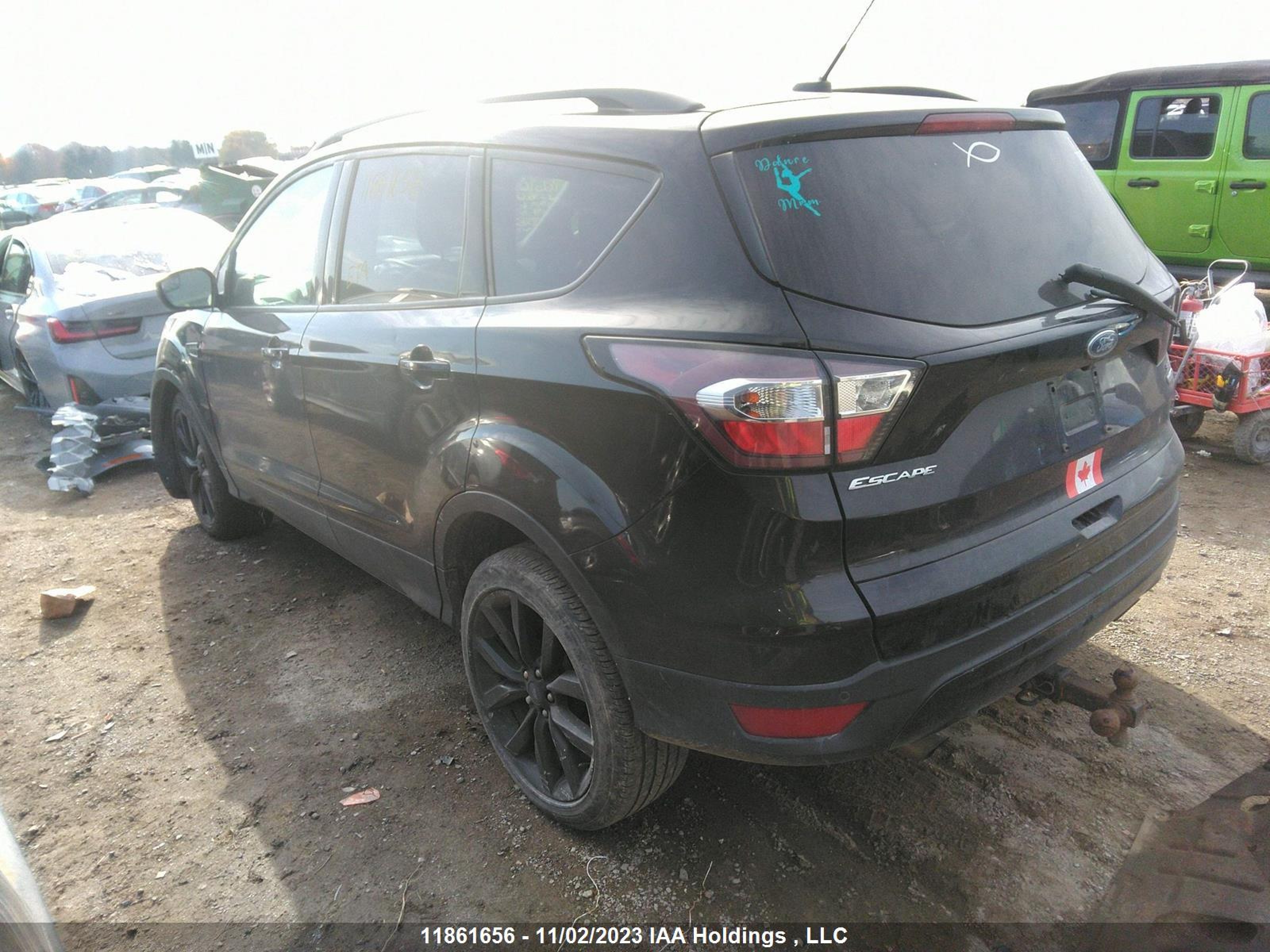 Photo 2 VIN: 1FMCU9GD4HUE60955 - FORD ESCAPE 