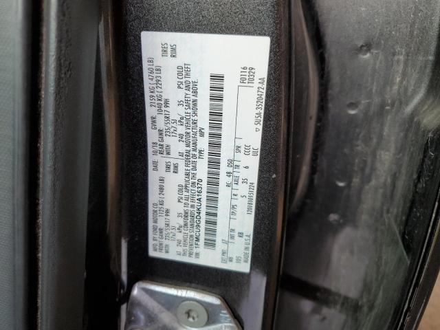 Photo 12 VIN: 1FMCU9GD4KUA16370 - FORD ESCAPE 