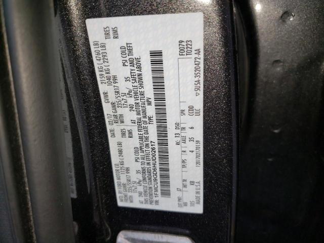 Photo 11 VIN: 1FMCU9GD6HUD02617 - FORD ESCAPE SE 