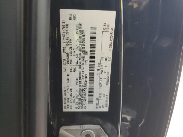 Photo 12 VIN: 1FMCU9GD6JUC04807 - FORD ESCAPE SE 