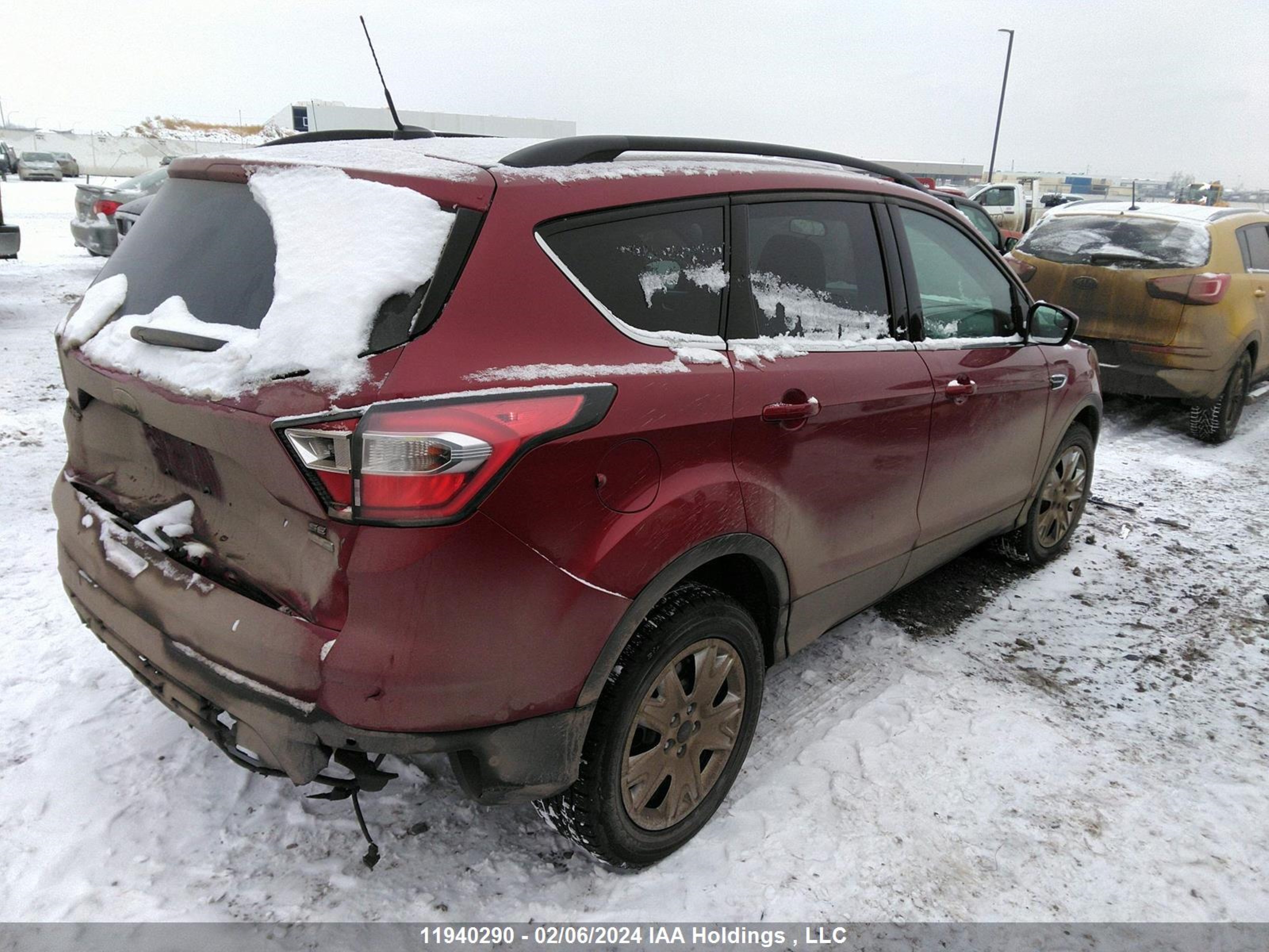 Photo 3 VIN: 1FMCU9GD7HUA34600 - FORD ESCAPE 