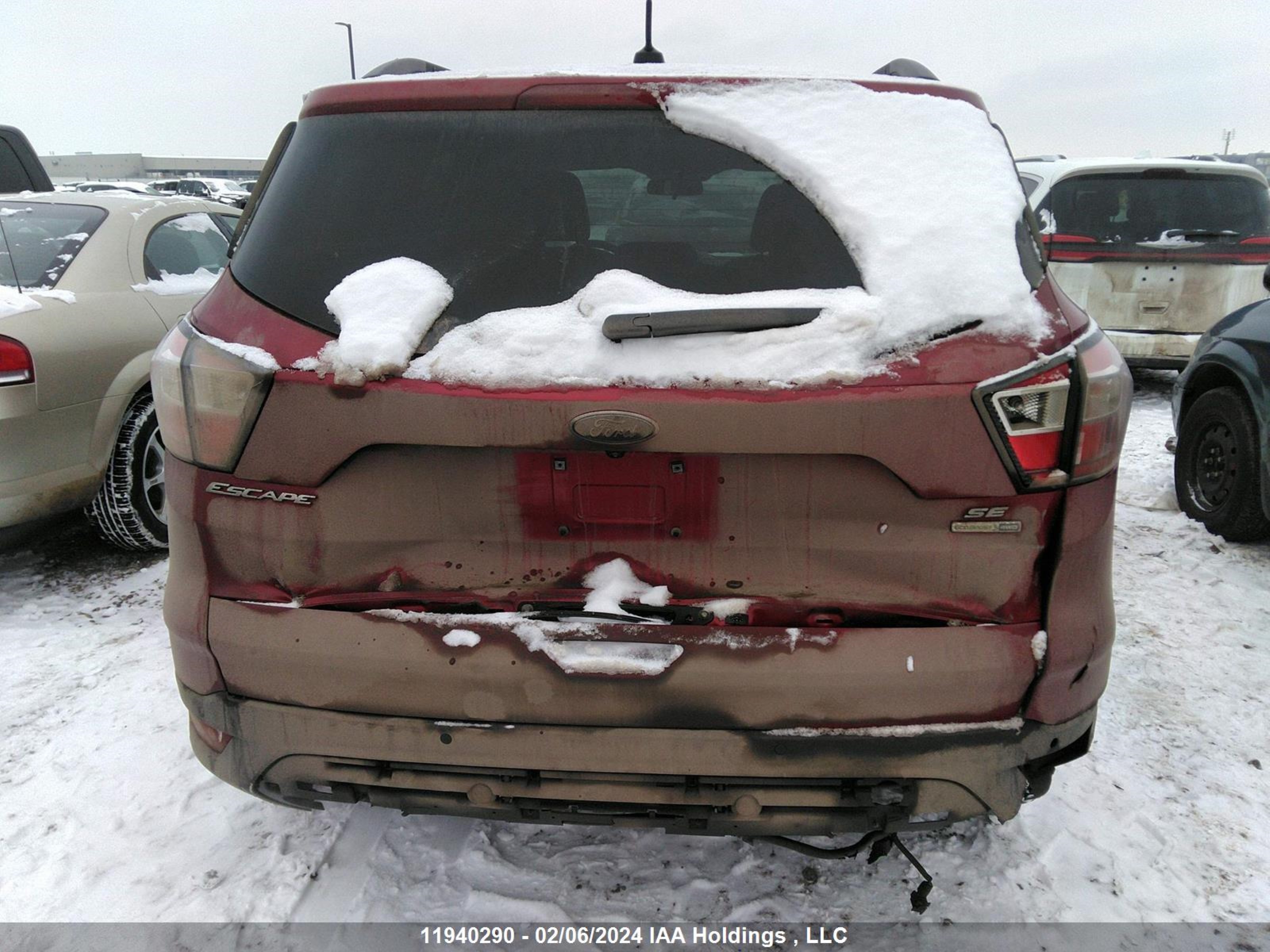 Photo 5 VIN: 1FMCU9GD7HUA34600 - FORD ESCAPE 