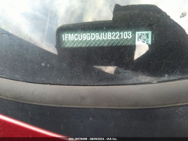 Photo 8 VIN: 1FMCU9GD9JUB22103 - FORD ESCAPE 