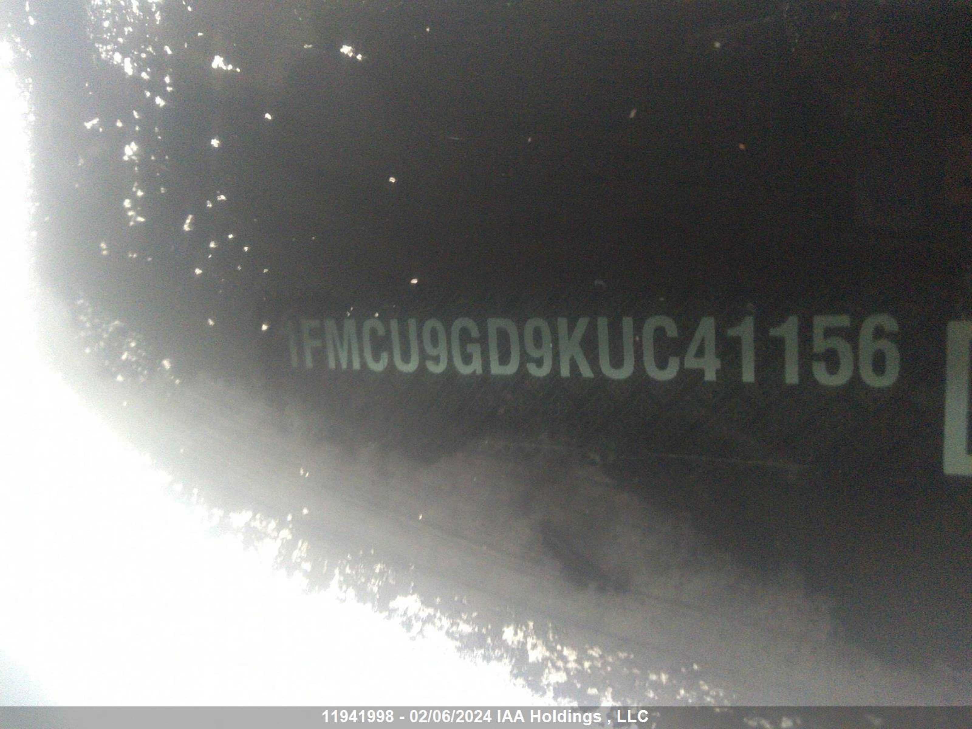 Photo 8 VIN: 1FMCU9GD9KUC41156 - FORD ESCAPE 