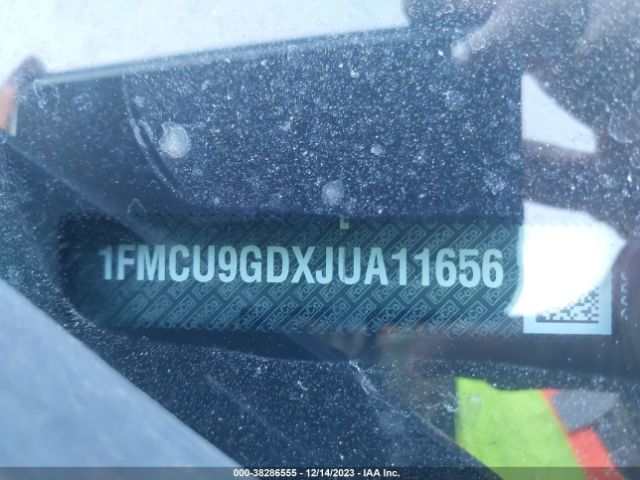 Photo 8 VIN: 1FMCU9GDXJUA11656 - FORD ESCAPE 