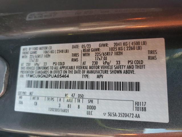 Photo 13 VIN: 1FMCU9GN2PUA05464 - FORD ESCAPE ACT 