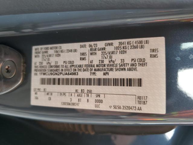 Photo 12 VIN: 1FMCU9GN2PUA64983 - FORD ESCAPE ACT 