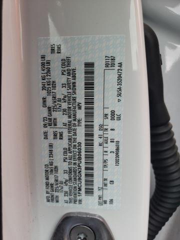 Photo 11 VIN: 1FMCU9GN3PUB06030 - FORD ESCAPE ACT 