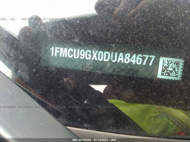 Photo 8 VIN: 1FMCU9GX0DUA84677 - FORD ESCAPE 