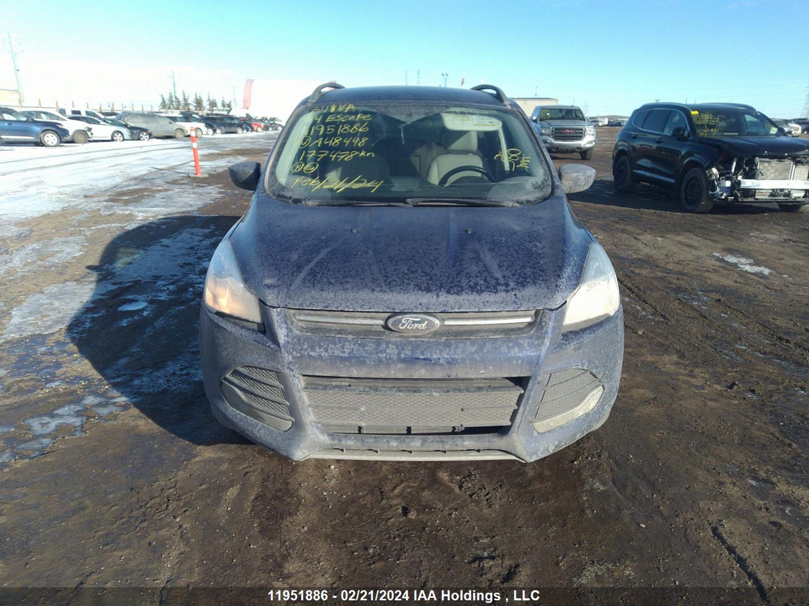 Photo 11 VIN: 1FMCU9GX1EUA48448 - FORD ESCAPE 