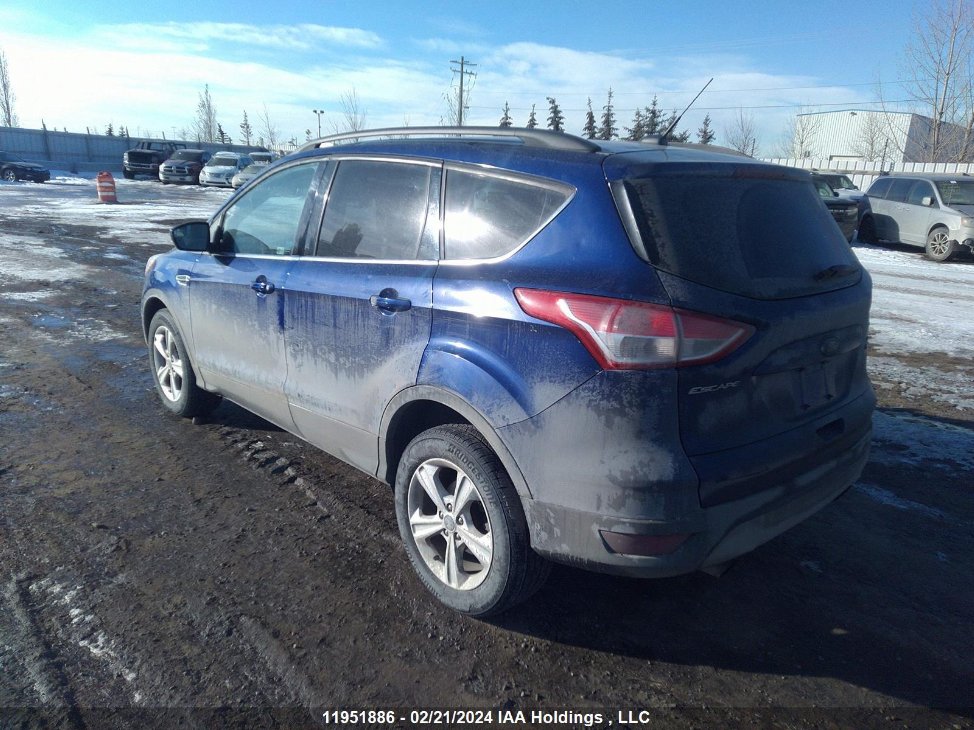 Photo 2 VIN: 1FMCU9GX1EUA48448 - FORD ESCAPE 