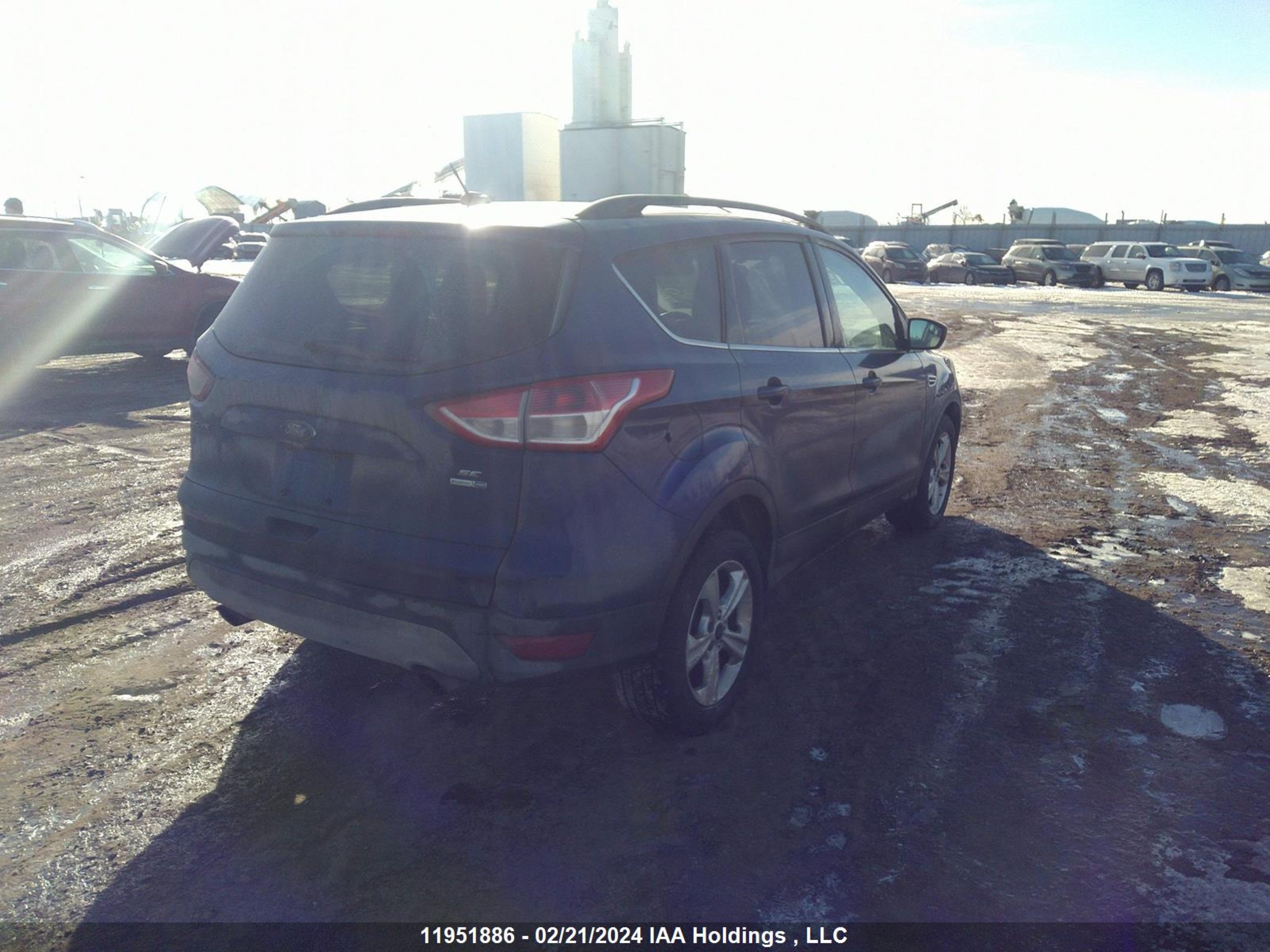 Photo 3 VIN: 1FMCU9GX1EUA48448 - FORD ESCAPE 