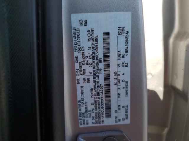 Photo 11 VIN: 1FMCU9GX2EUC63997 - FORD ESCAPE SE 